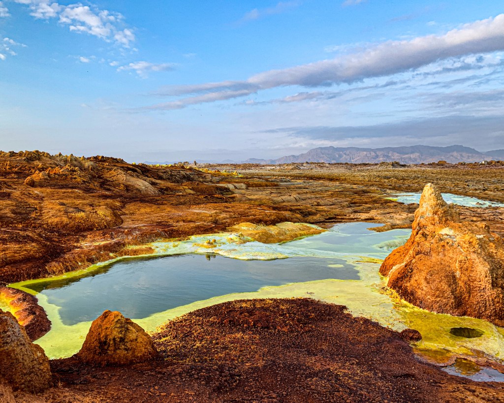 Depressão de Danakil, Vulcão Erta Ale &&nbsp;Axum
